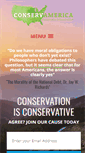 Mobile Screenshot of conservamerica.org